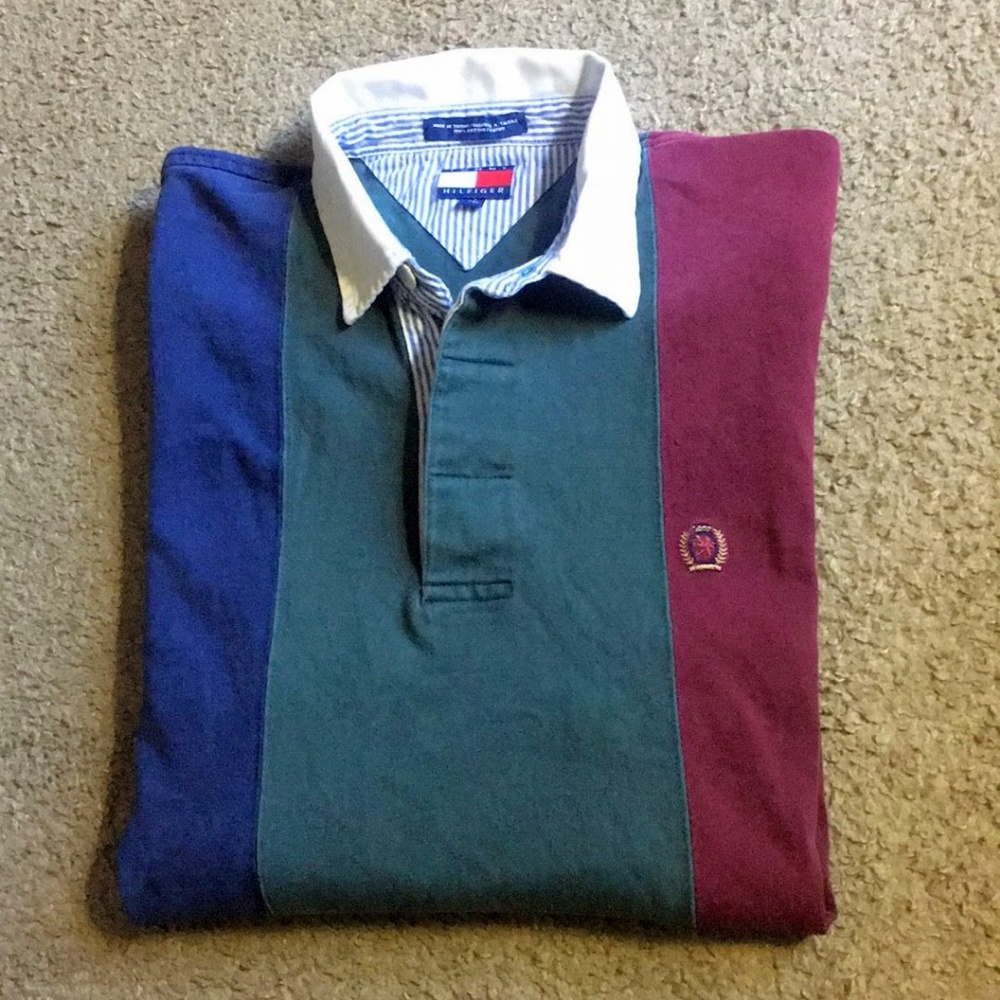 Vintage Tommy Hilfiger Mens Shirt